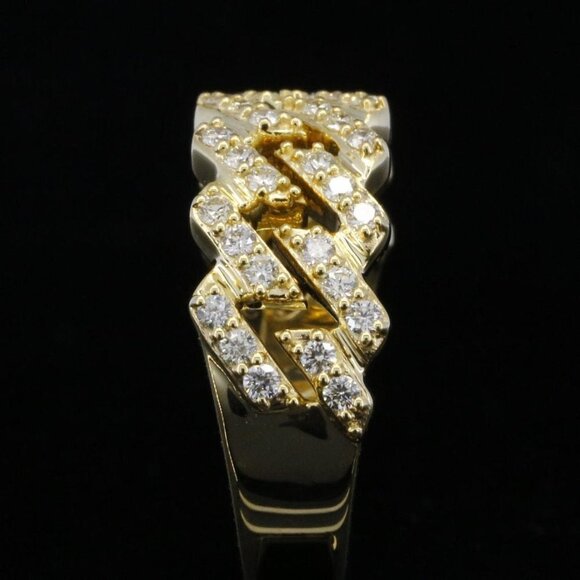 💞 Eternity 14k Gold Plated Cubic Zirconia Fashion/Party Ring forWomen,UNVN12142 - Picture 5 of 5